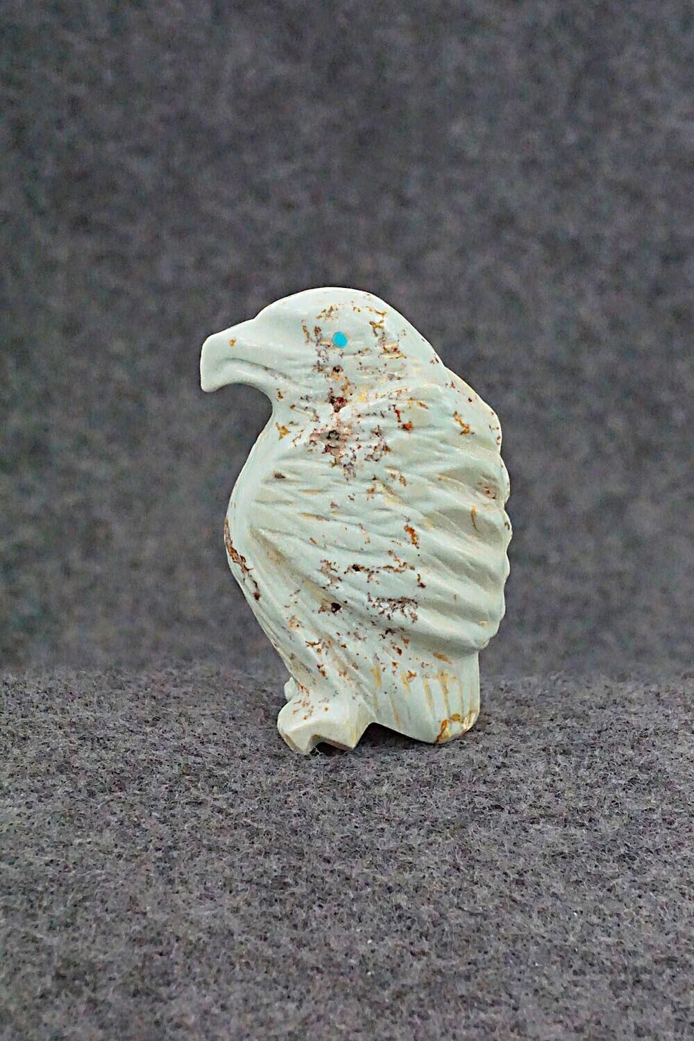 Eagle Zuni Fetish Carving - Tony Mackel