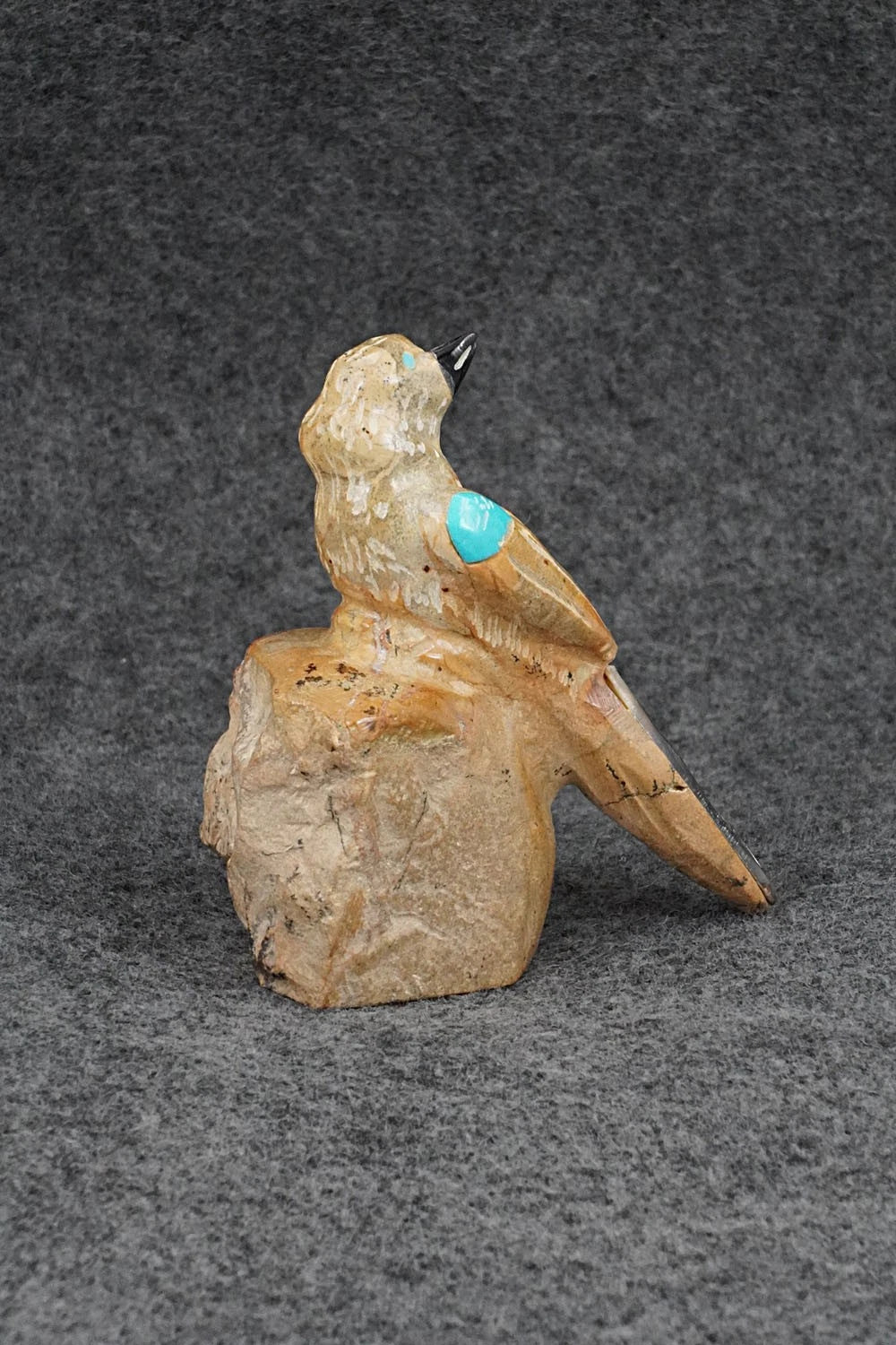 Quail Zuni Fetish Carving - Freddie Leekya
