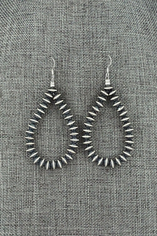 Sterling Silver Beaded Earrings - Louise Joe