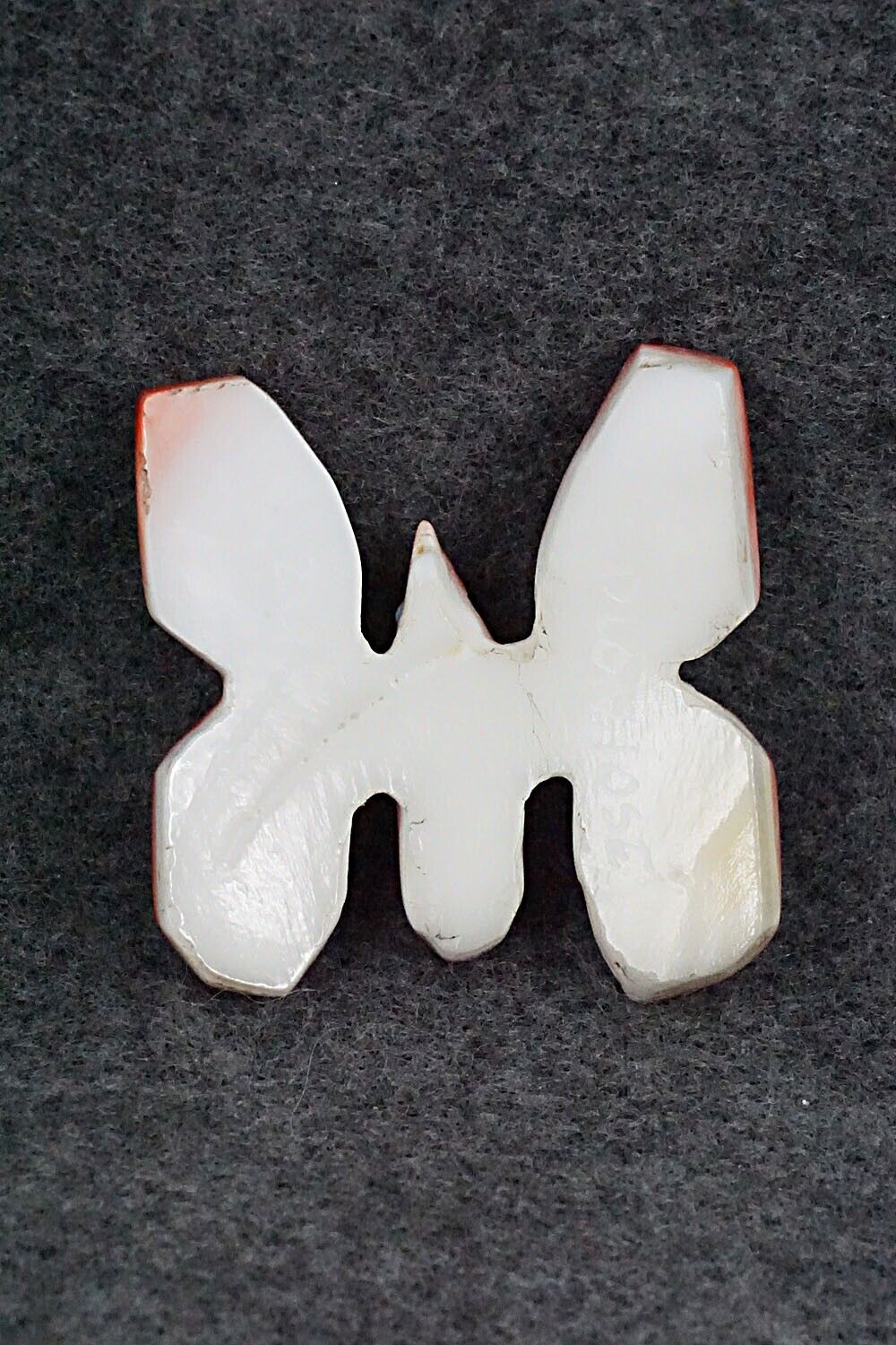Butterfly Zuni Fetish Carving - Danny Lonjose