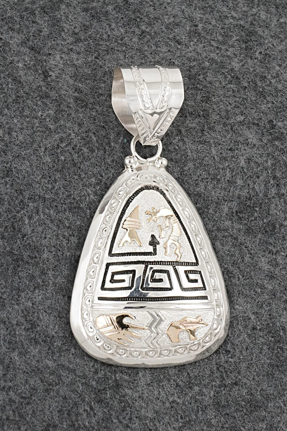 Sterling Silver & Gold Fill Pendant - Allison Manulito