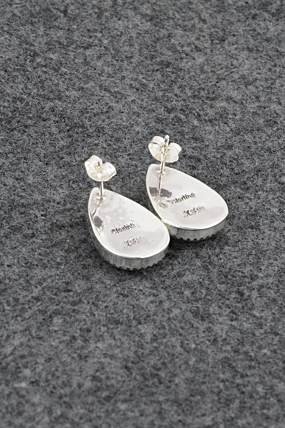 Morado & Sterling Silver Earrings - Murray Hannaweeka