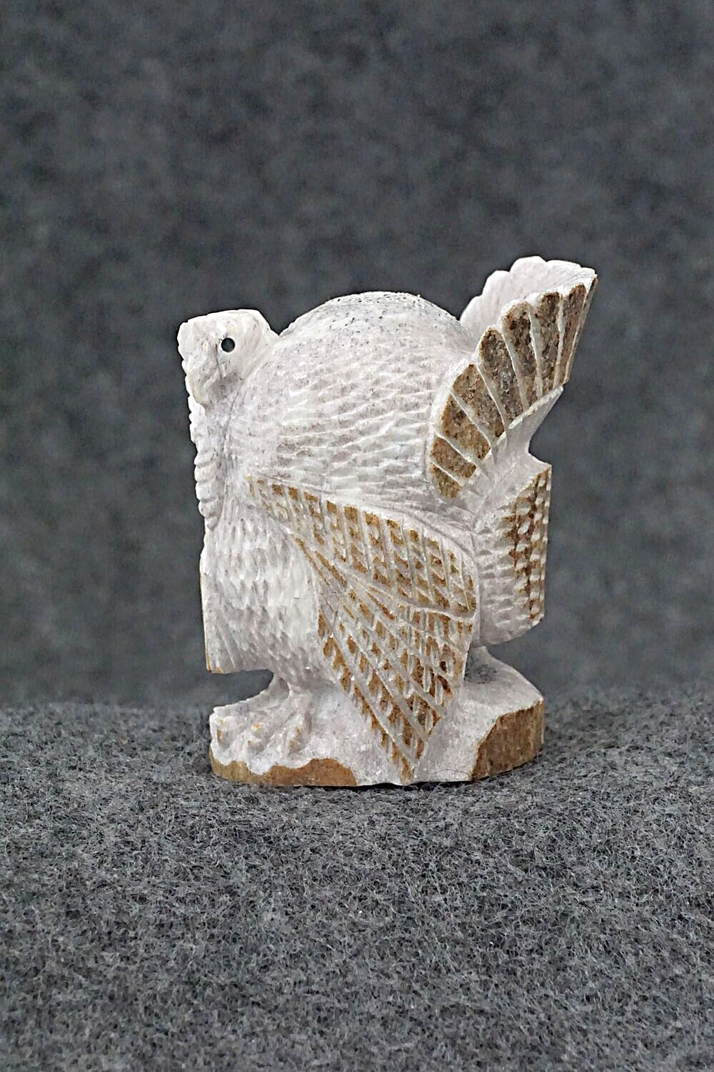 Turkey Zuni Fetish Carving - Chris Peina
