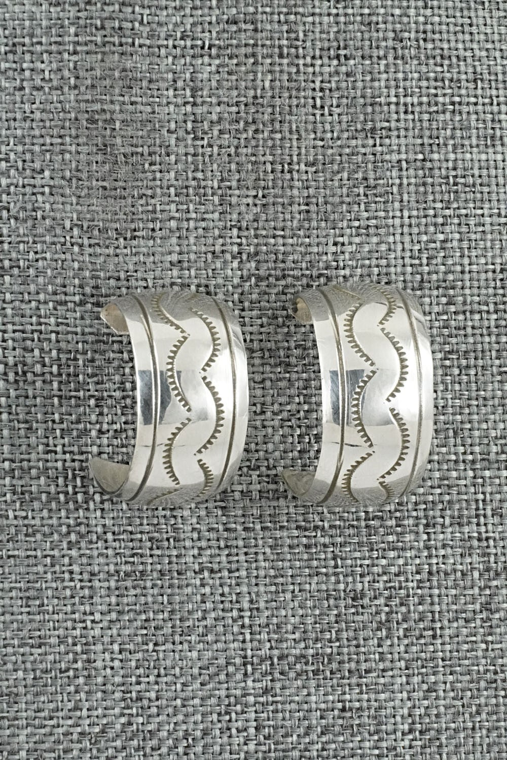 Sterling Silver Hoop Earrings - Nora Ashley