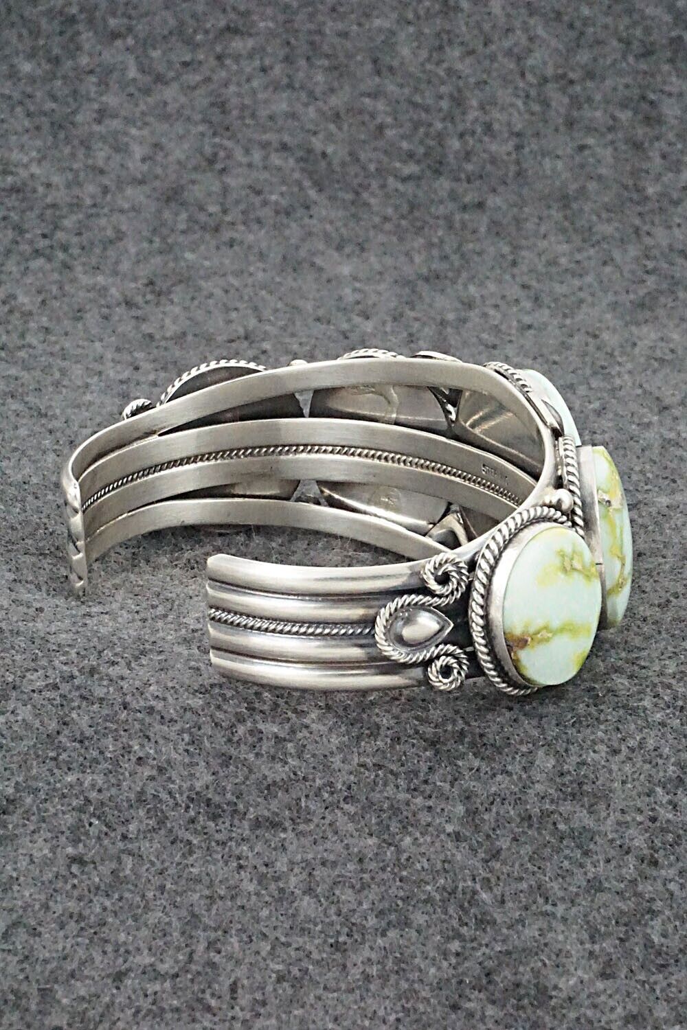Variscite & Sterling Silver Bracelet - Derrick Gordon