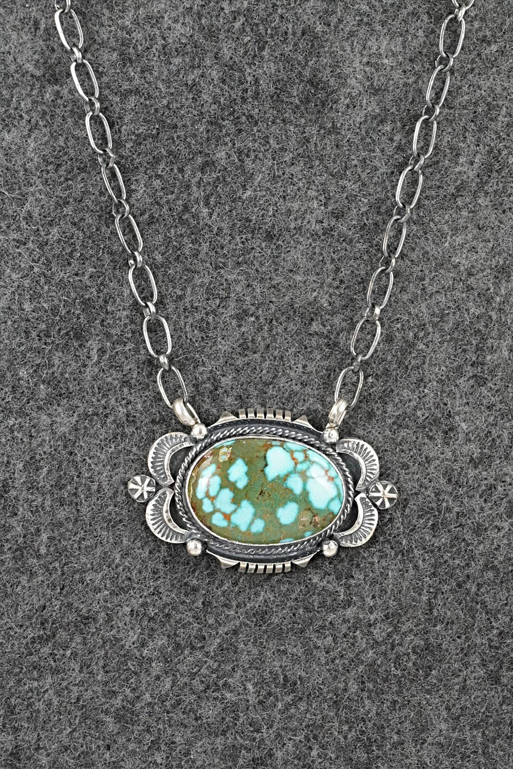 Turquoise & Sterling Silver Necklace - Daniel Benally