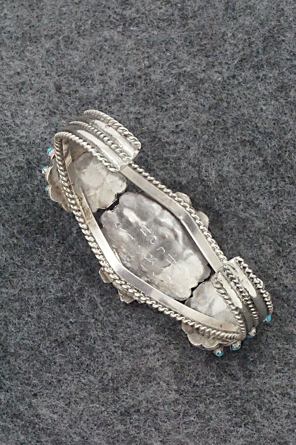 Turquoise & Sterling Silver Bracelet - Wayne Johnson