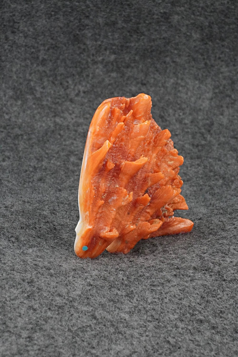 Porcupine Zuni Fetish Carving - Kenric Laiwakete