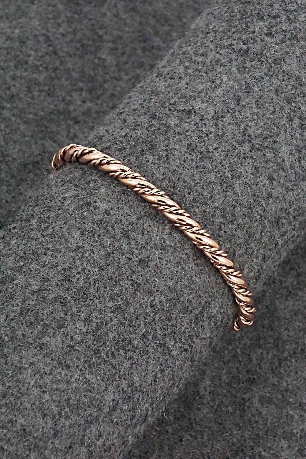 Copper Bracelet - Elaine Tahe