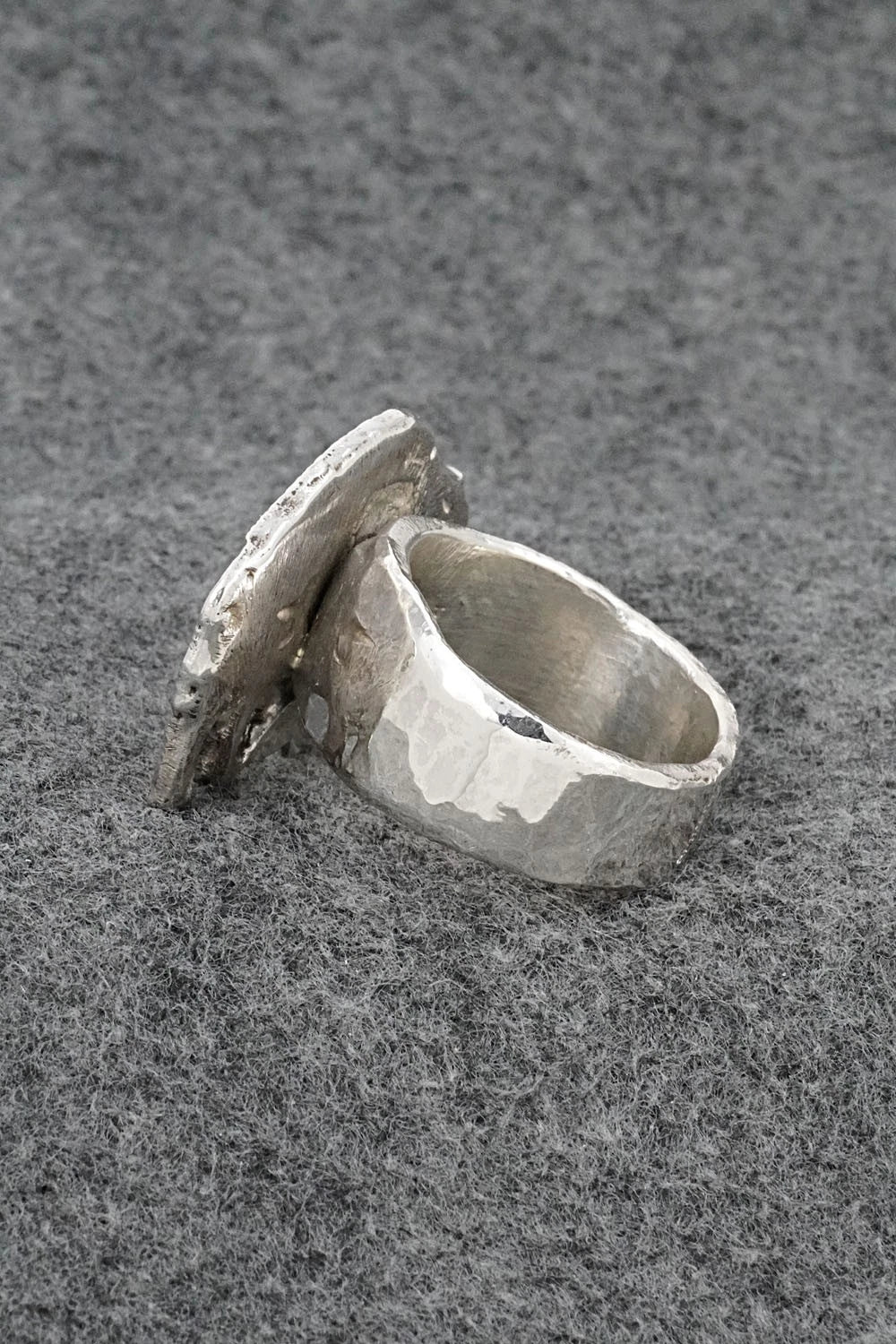 Sterling Silver Ring - Virick Laweka - Size 14