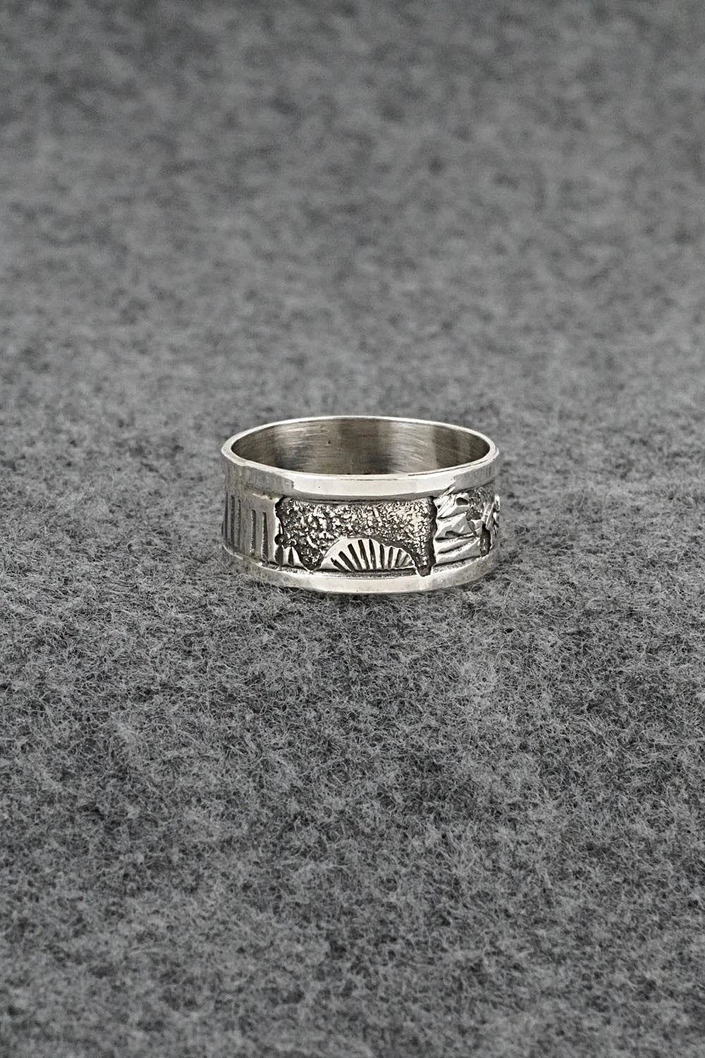Sterling Silver Ring - Elaine Becenti - Size 11