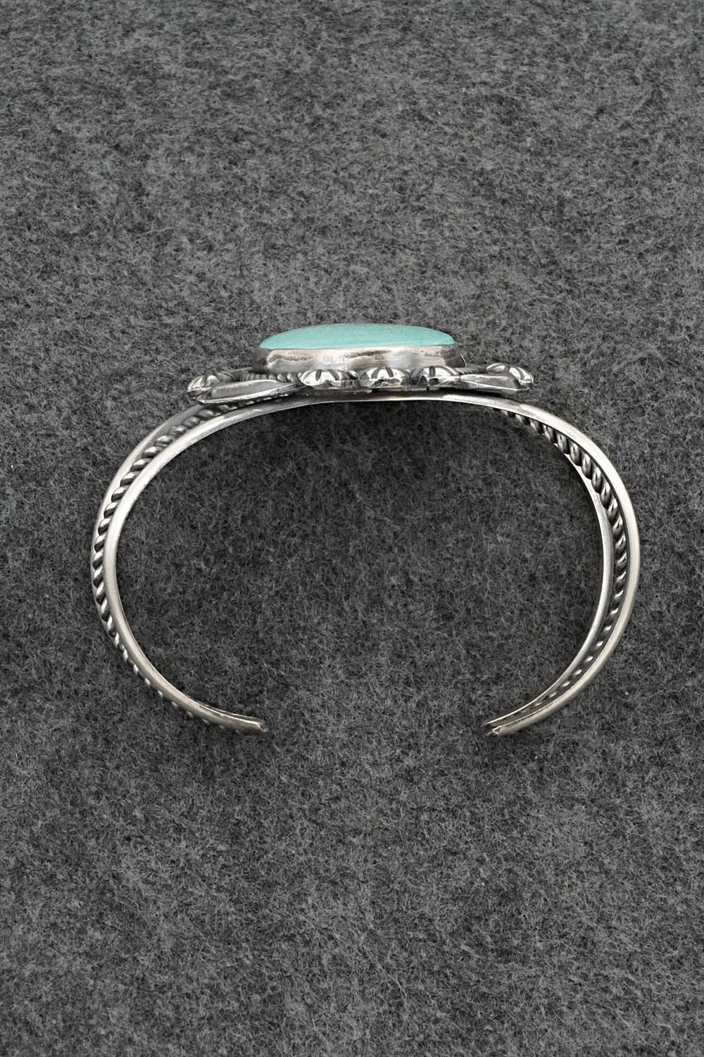 Turquoise & Sterling Silver Bracelet - Jeff James Jr.