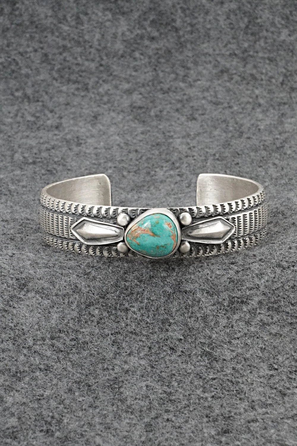 Turquoise & Sterling Silver Bracelet - Randy Boyd