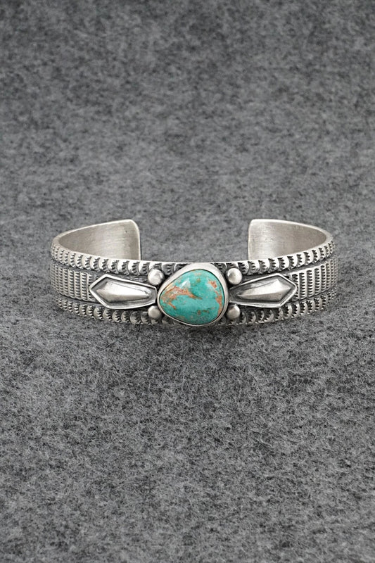 Turquoise & Sterling Silver Bracelet - Randy Boyd