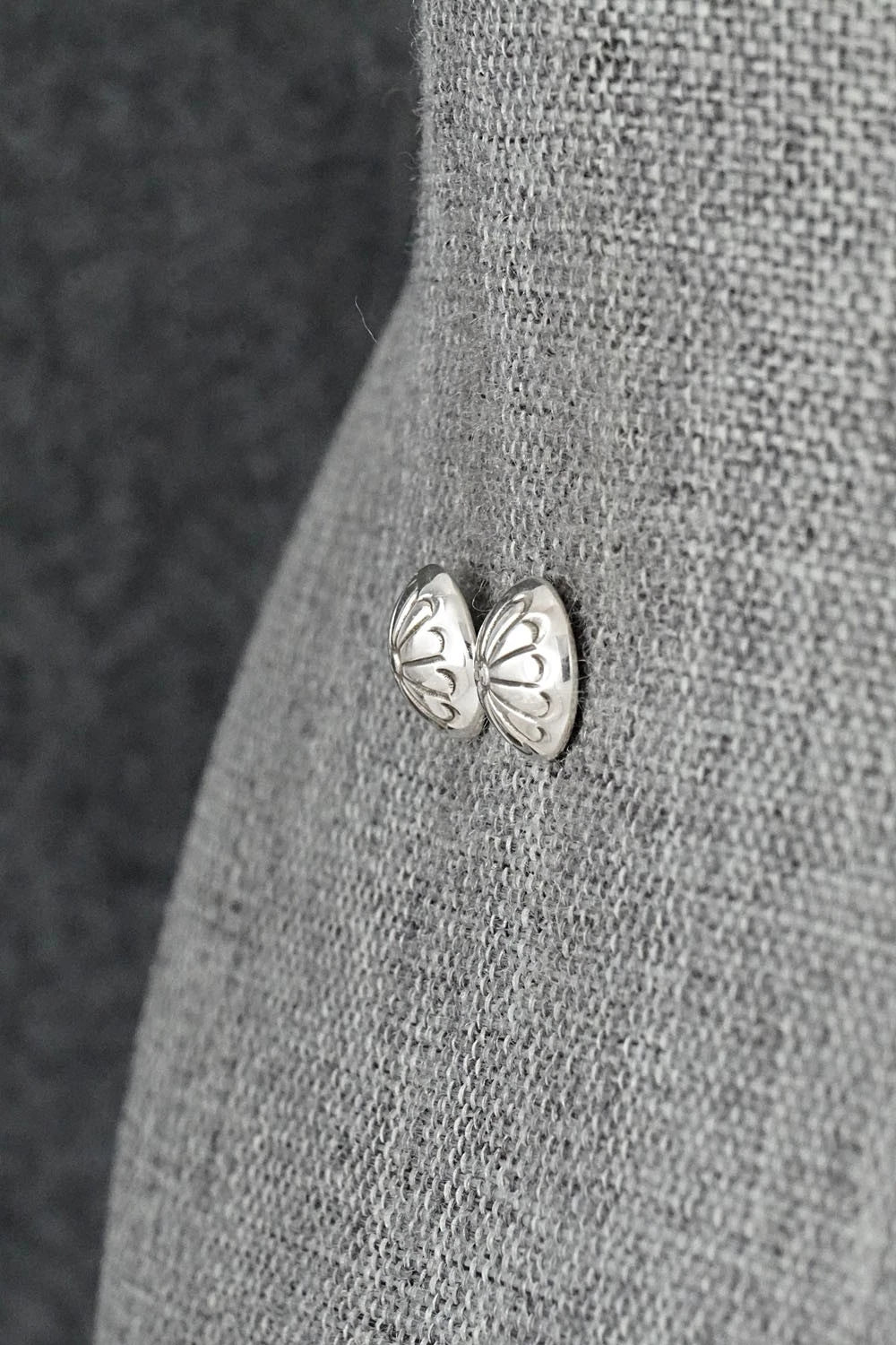 Sterling Silver Earrings - Marie Yazzie
