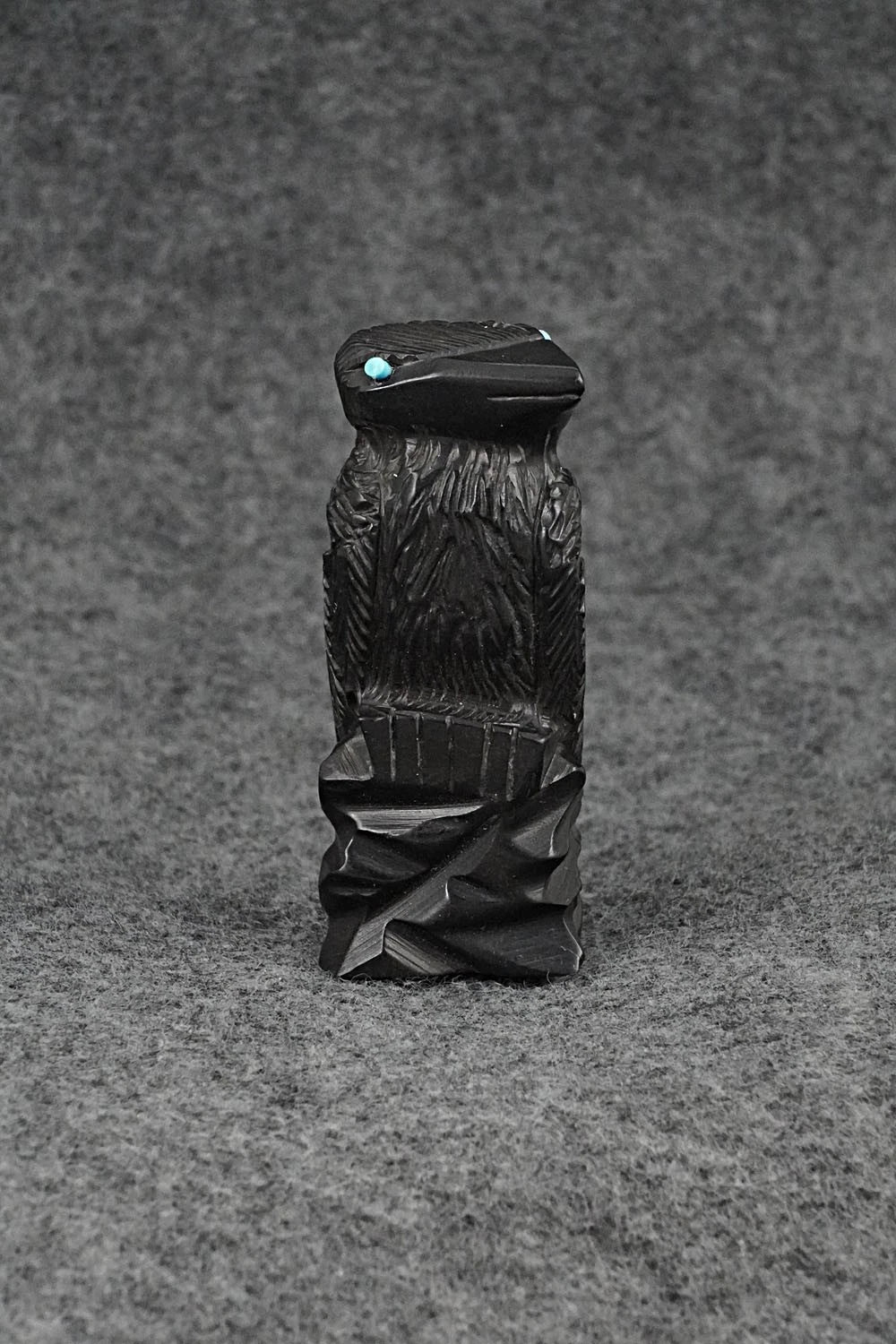 Crow Zuni Fetish Carving - Mike Tucson