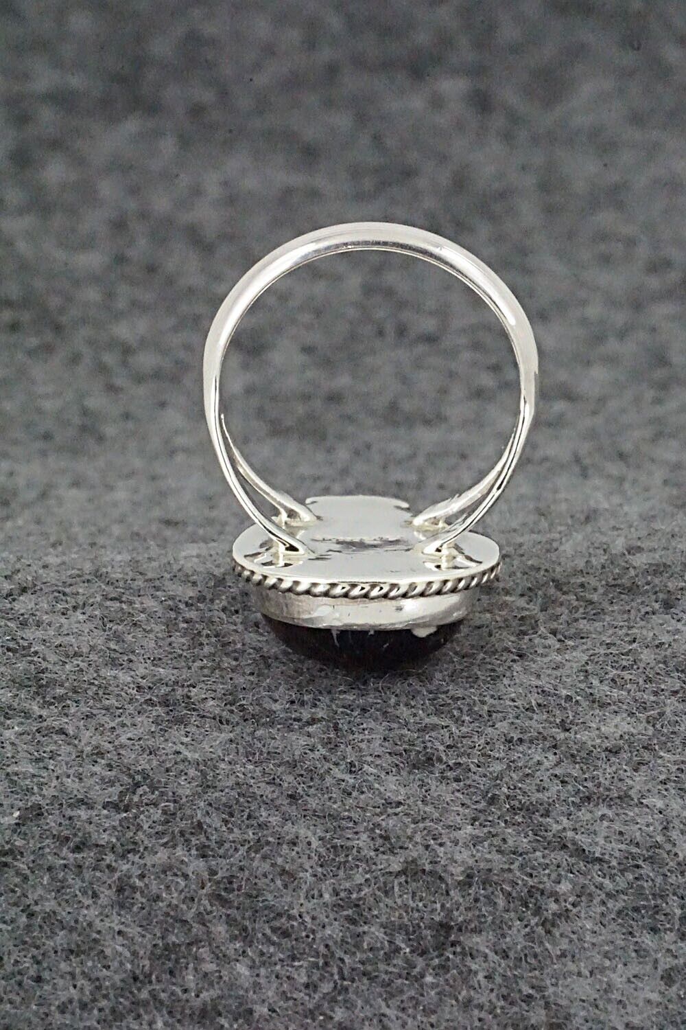 White Buffalo & Sterling Silver Ring - Paige Gordon - Size 7.75