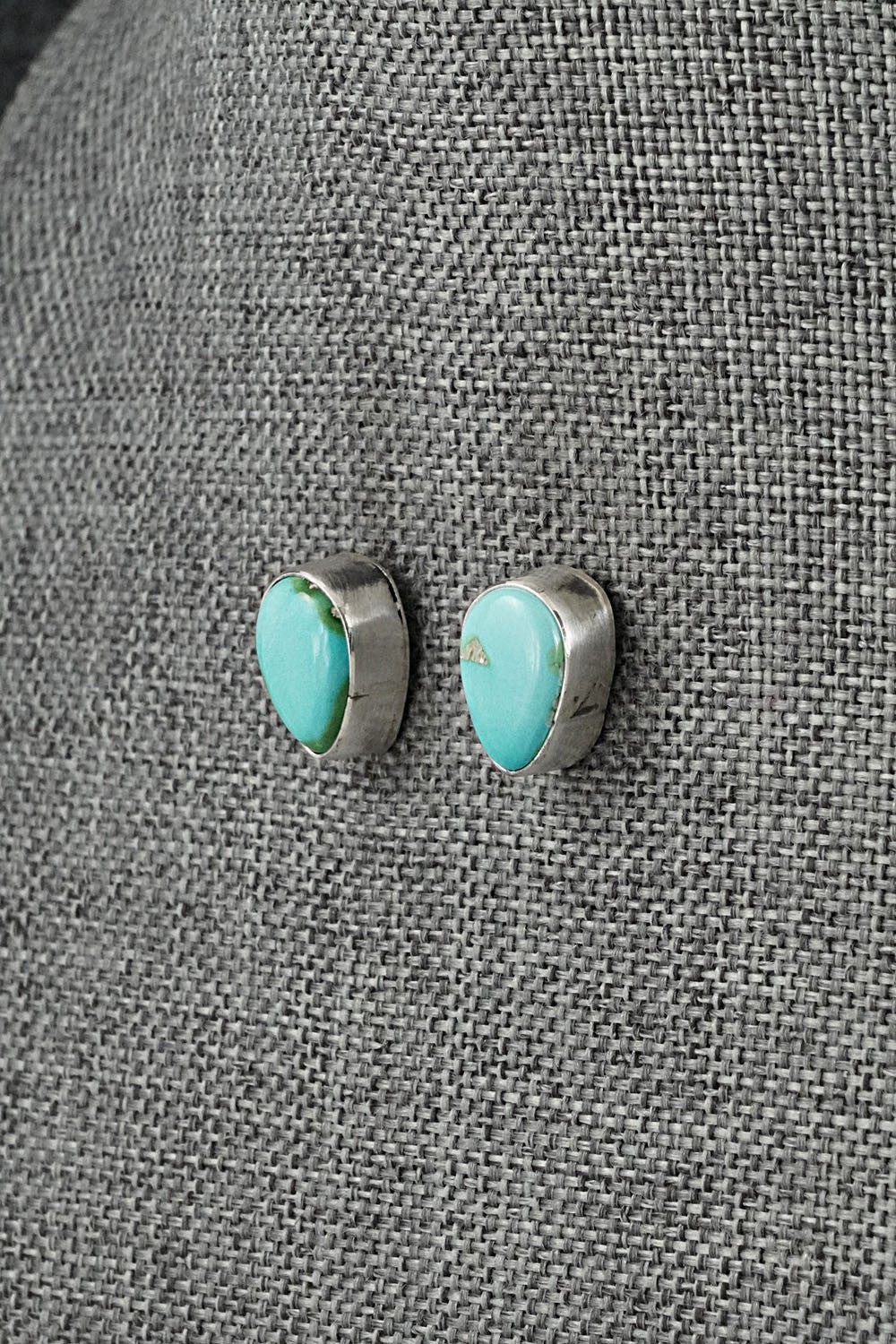 Turquoise & Sterling Silver Squash Blossom Set - Darrin Livingston