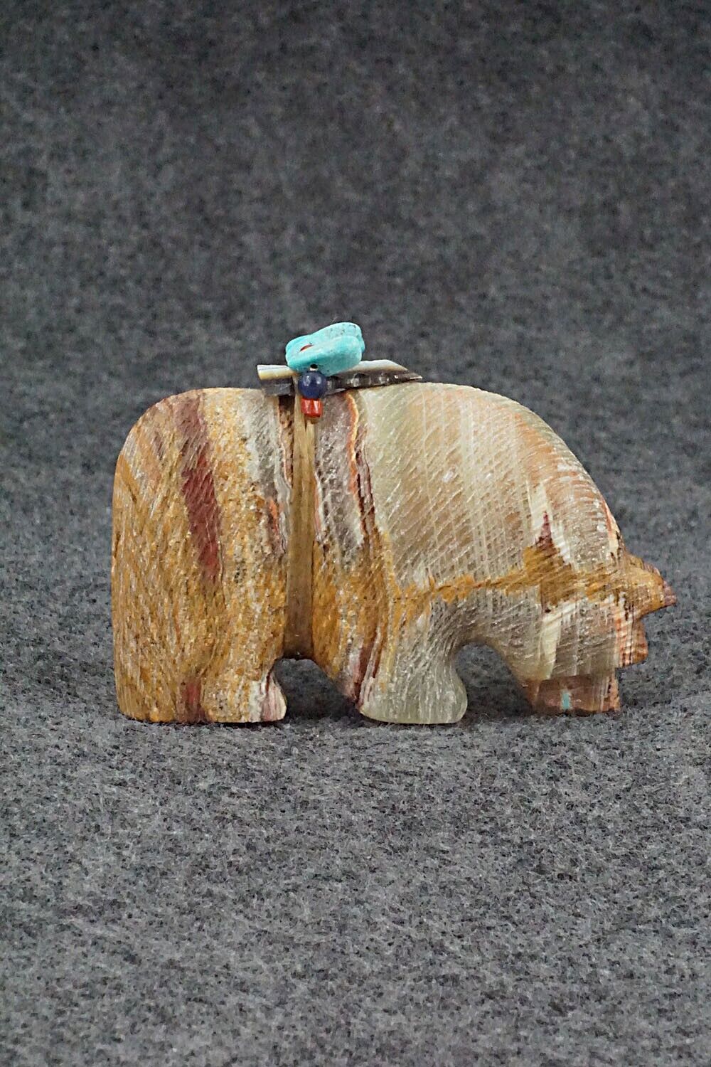 Bear Zuni Fetish Carving - Douglas Martza
