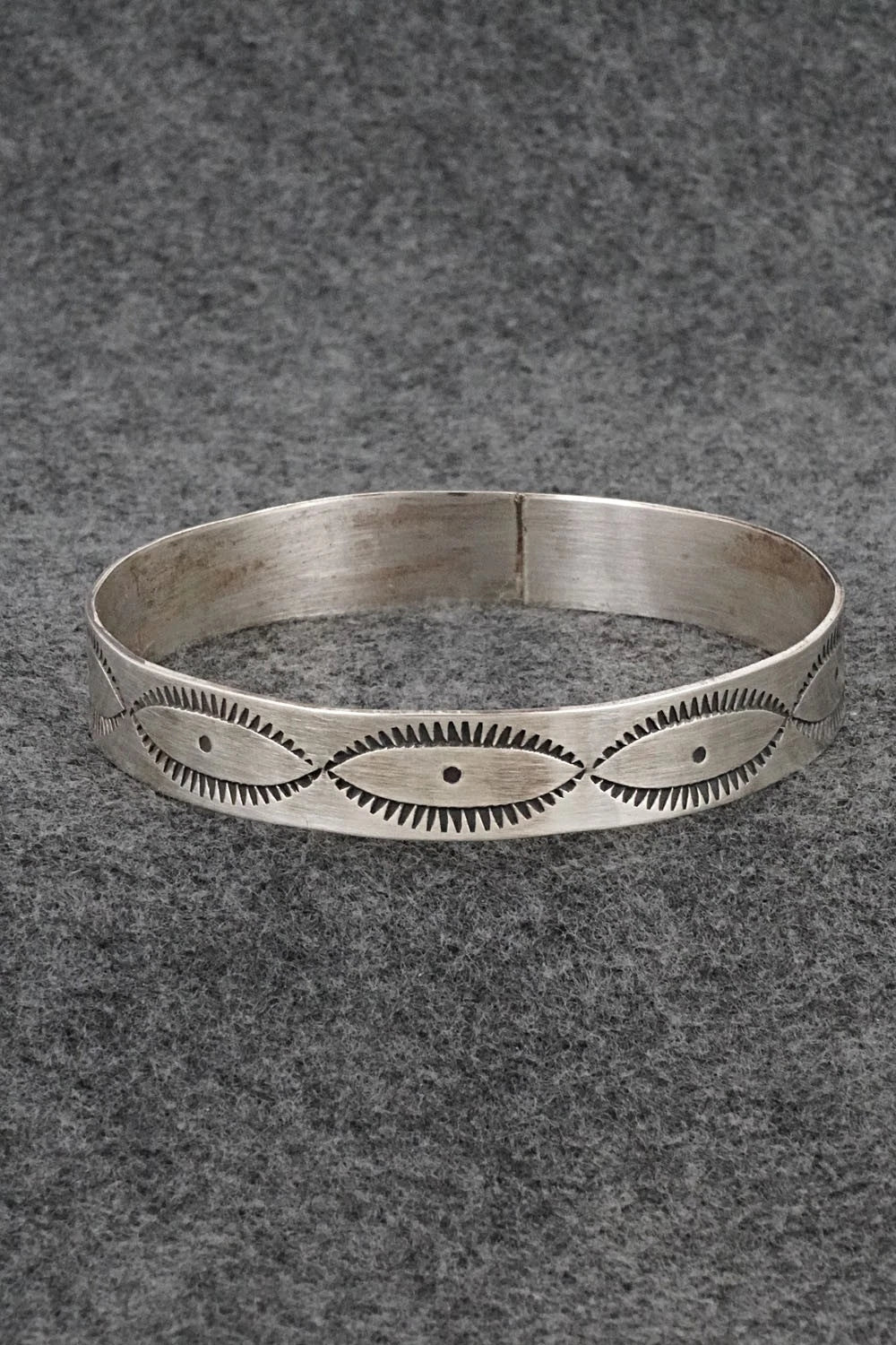 Sterling Silver Bangle Bracelet - Jerry Sandoval