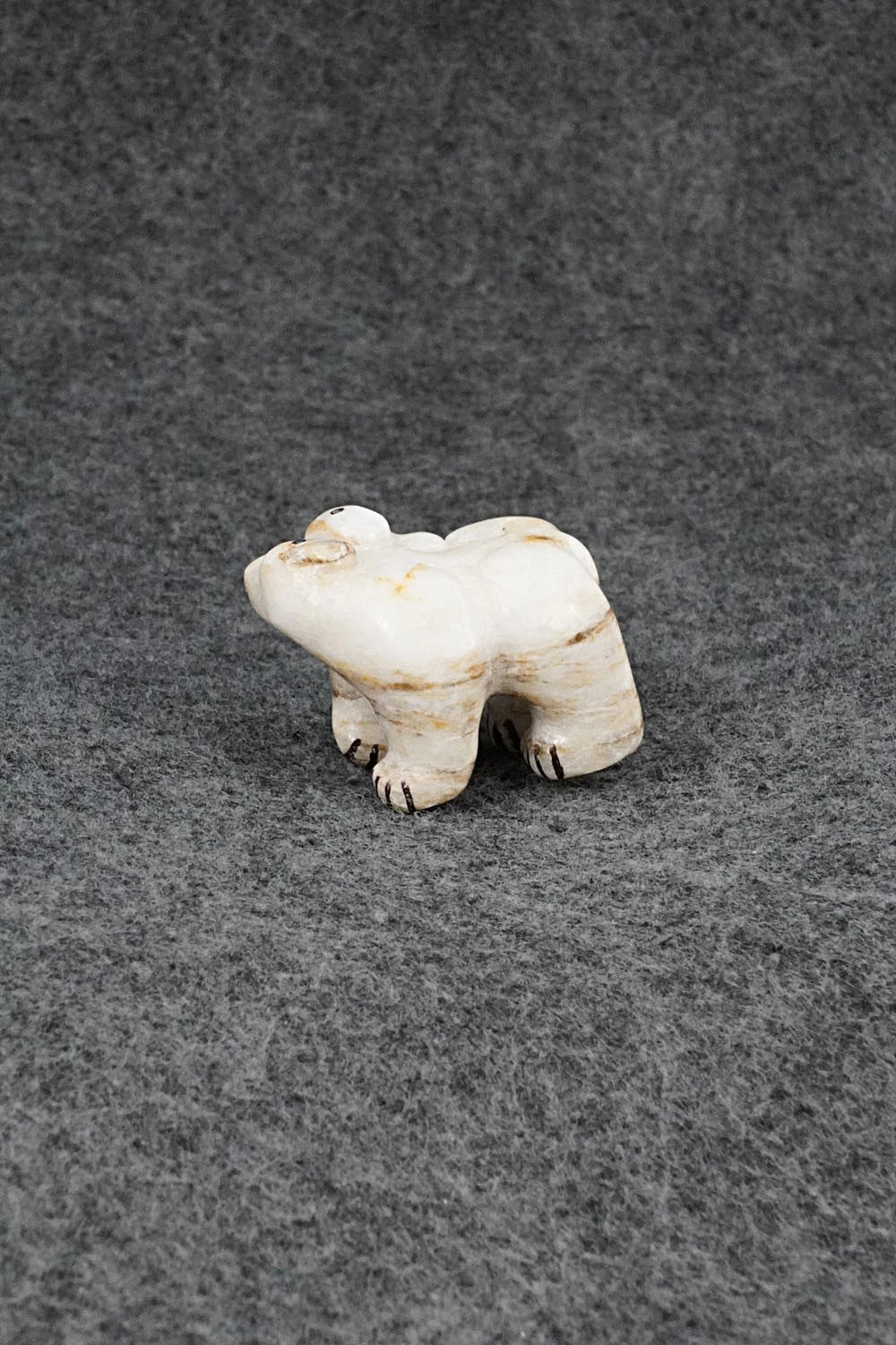 Frog Zuni Fetish Carving - Rick Kallestewa
