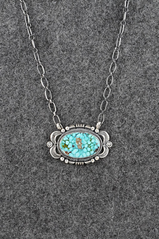 Turquoise & Sterling Silver Necklace - Daniel Benally