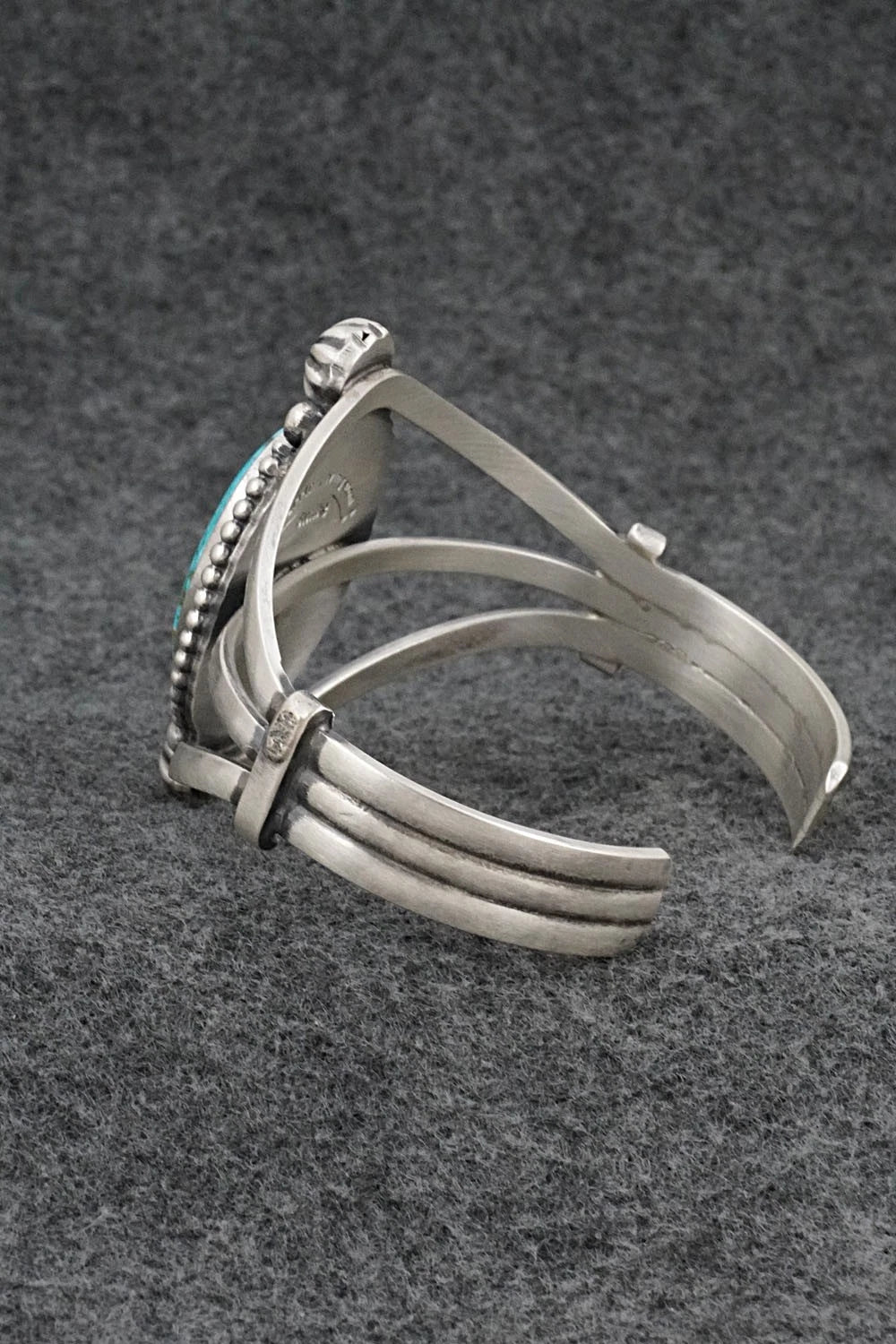 Turquoise & Sterling Silver Bracelet - Darrin Livingston