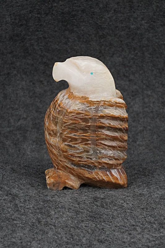 Eagle Zuni Fetish Carving - Tony Mackel