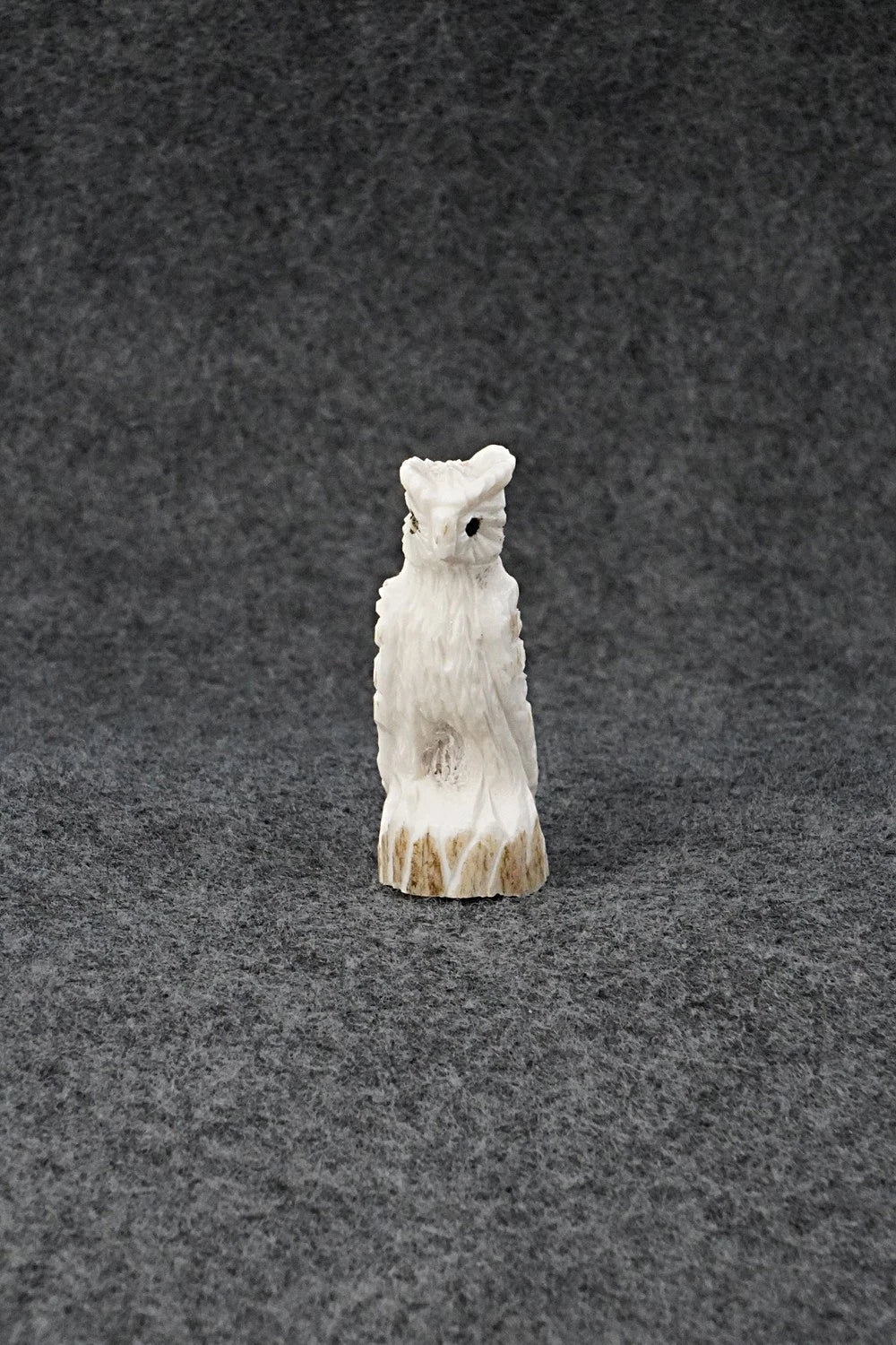 Owl Zuni Fetish Carving - Chris Peina