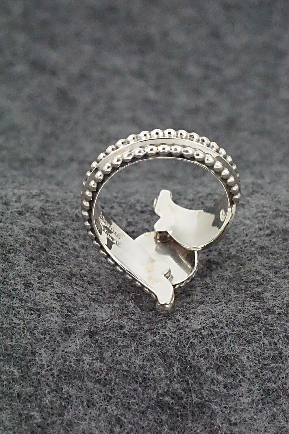 Opalite & Sterling Silver Ring - Thomas Yazzie - Size 9