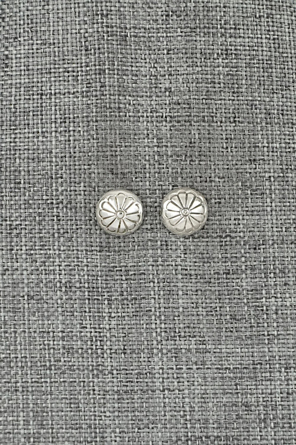 Sterling Silver Earrings - Marie Yazzie