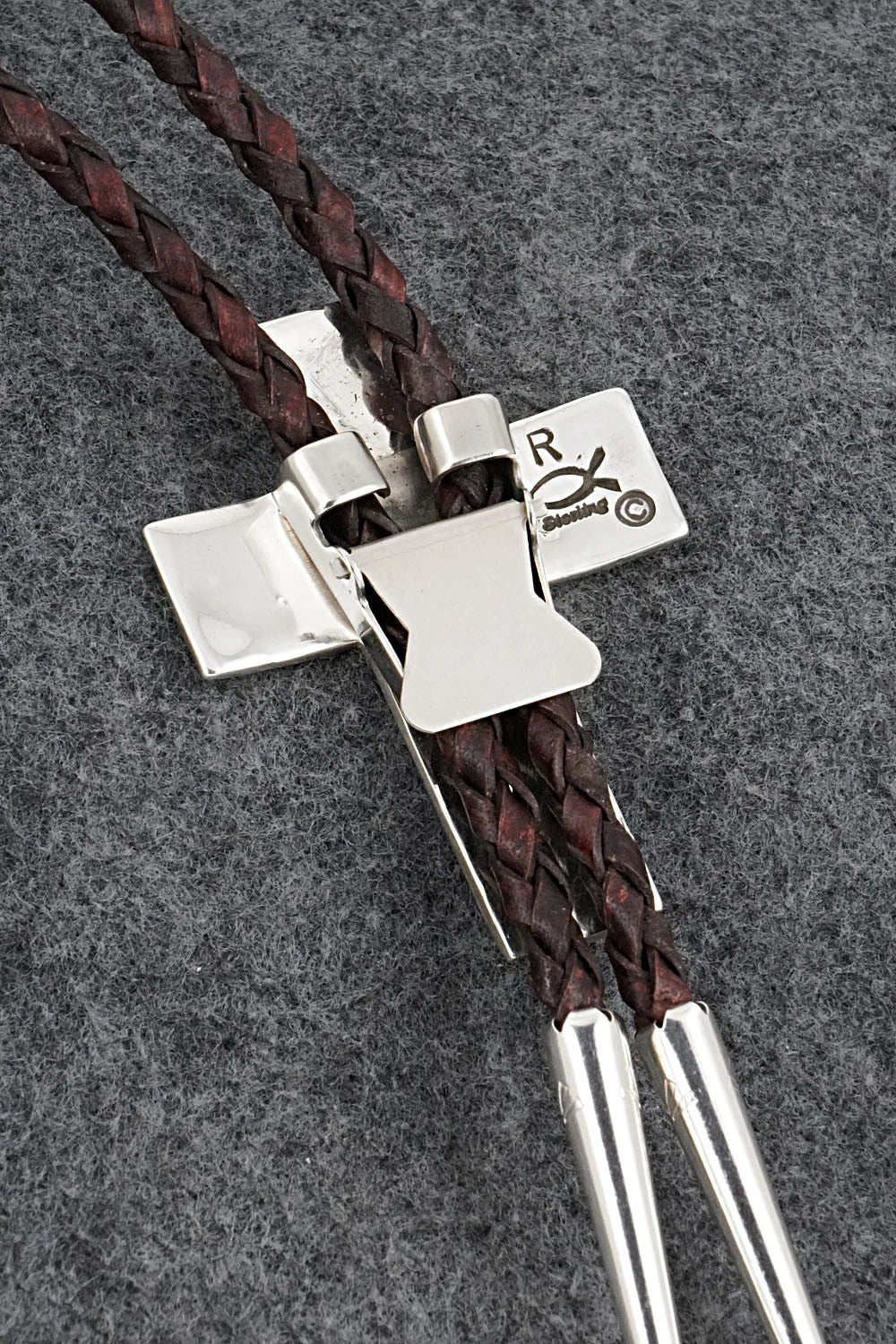 Sterling Silver Bolo Tie - Roger John
