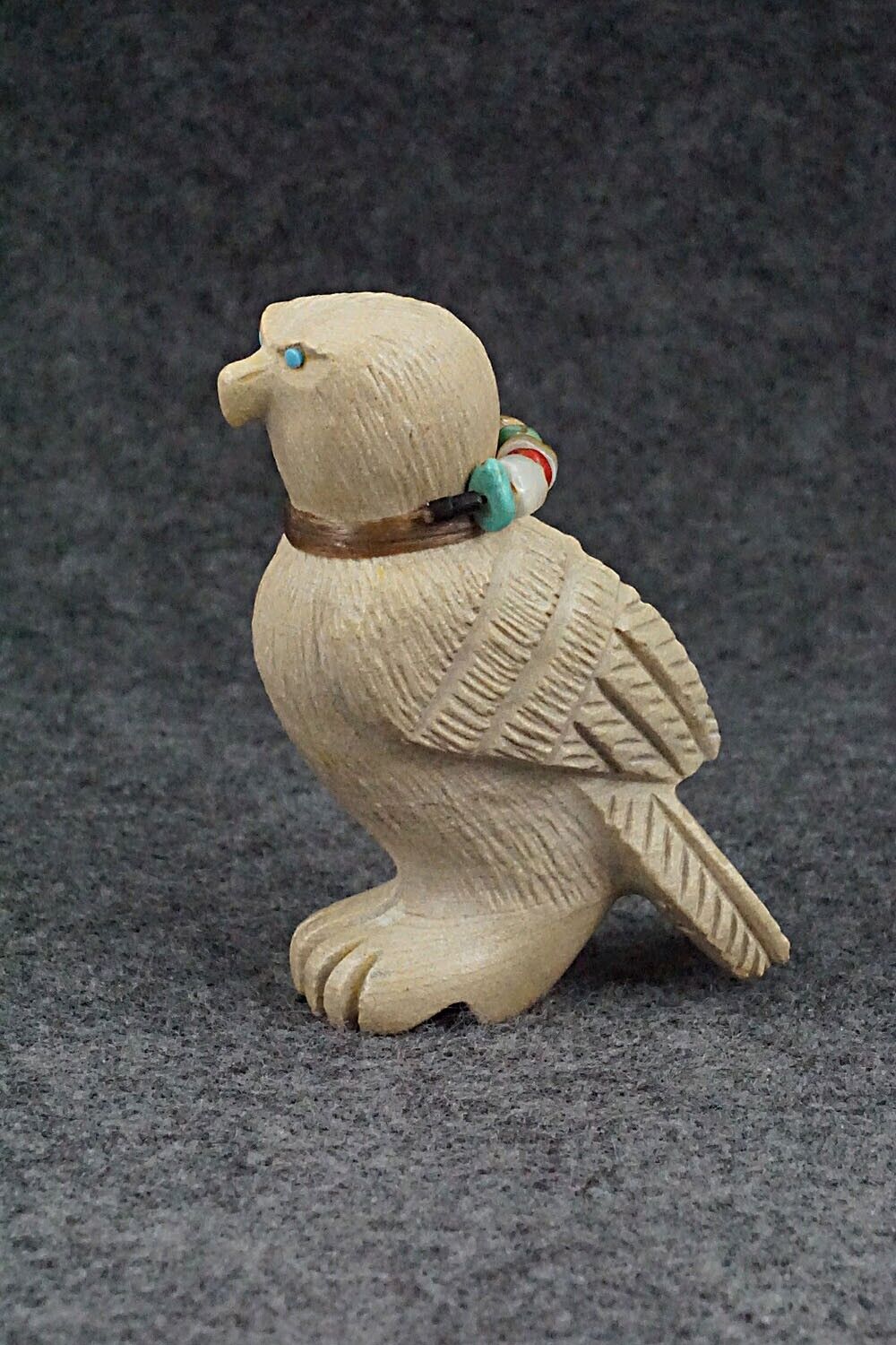Hawk Zuni Fetish Carving - Douglas Martza