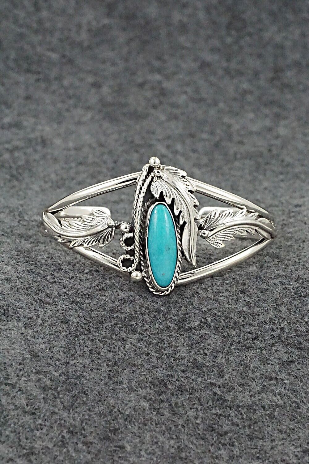 Turquoise & Sterling Silver Bracelet - Andrew Vandever