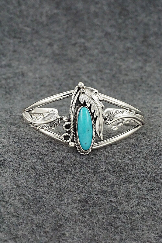 Turquoise & Sterling Silver Bracelet - Andrew Vandever