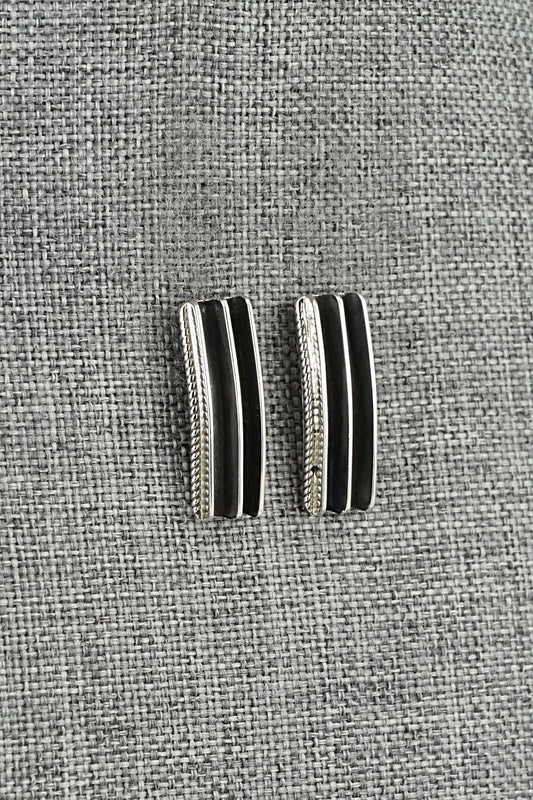 Sterling Silver Earrings - Darrell Yazzie