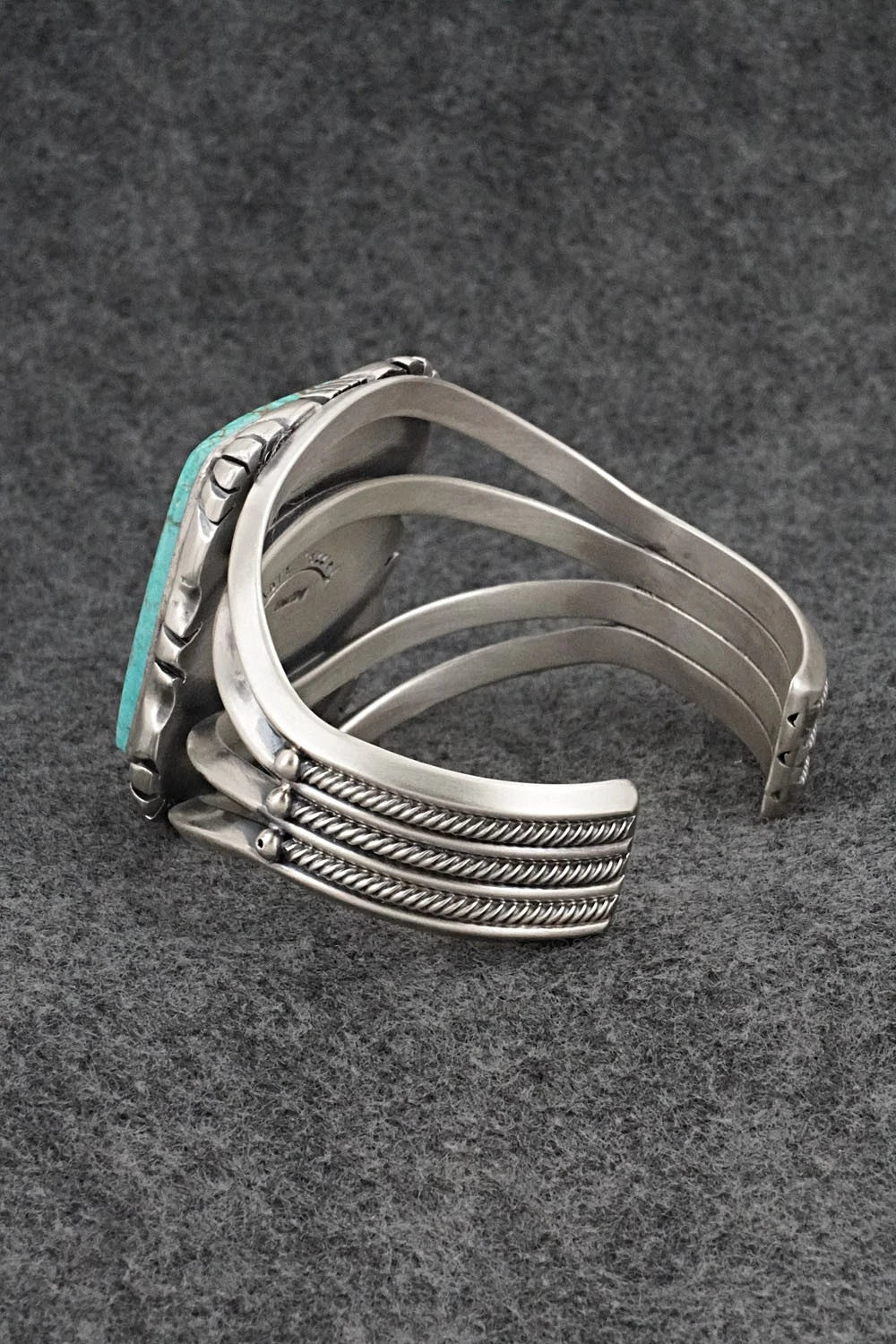 Turquoise & Sterling Silver Bracelet - Mark Yazzie