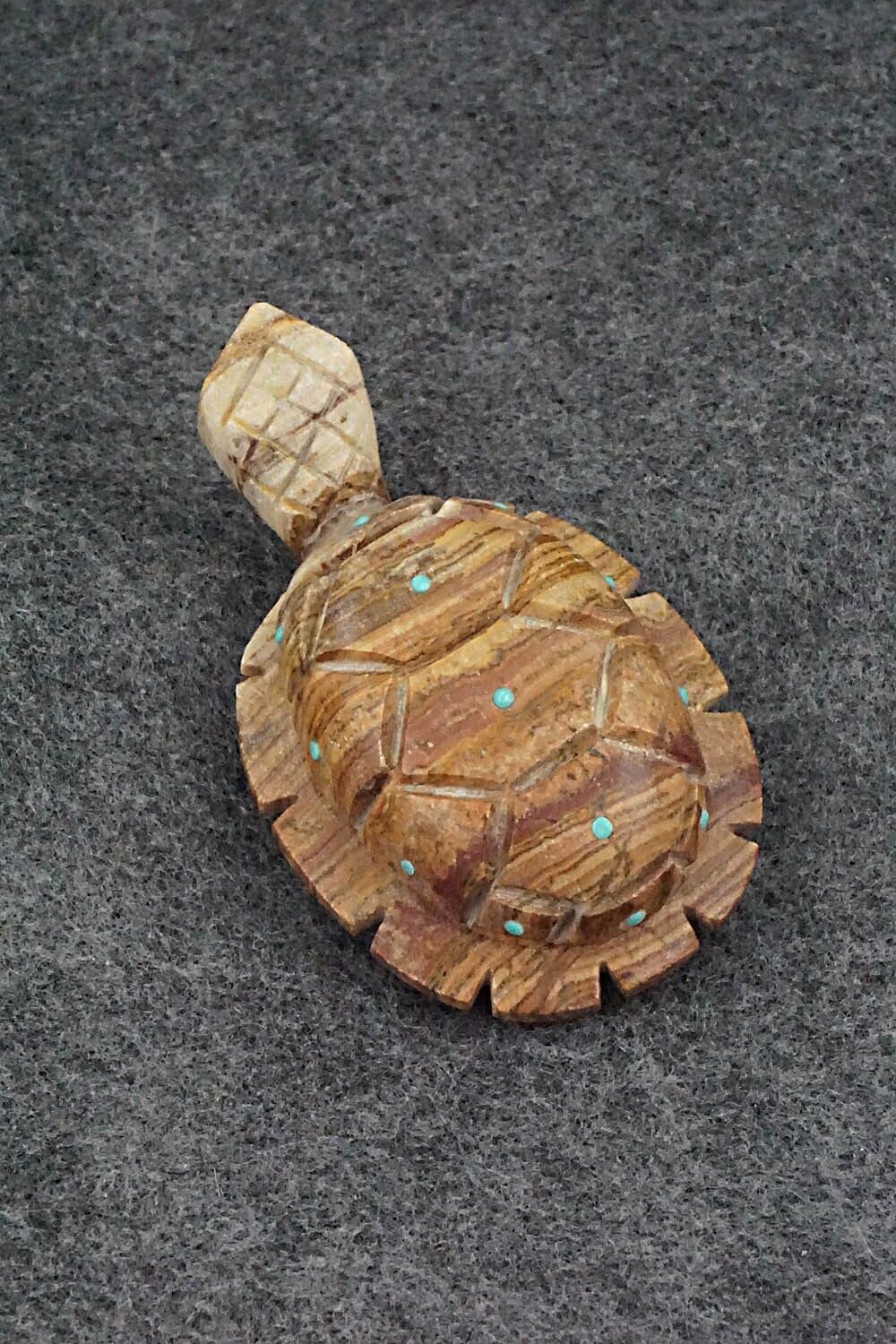 Turtle Zuni Fetish Carving - Douglas Martza