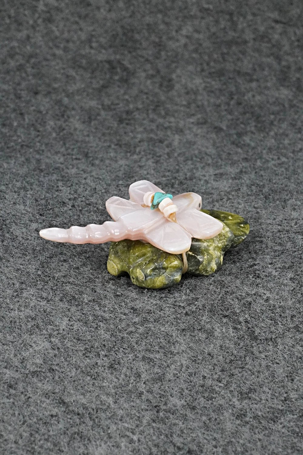 Frog Zuni Fetish Carving - Daisy Rose Leonard