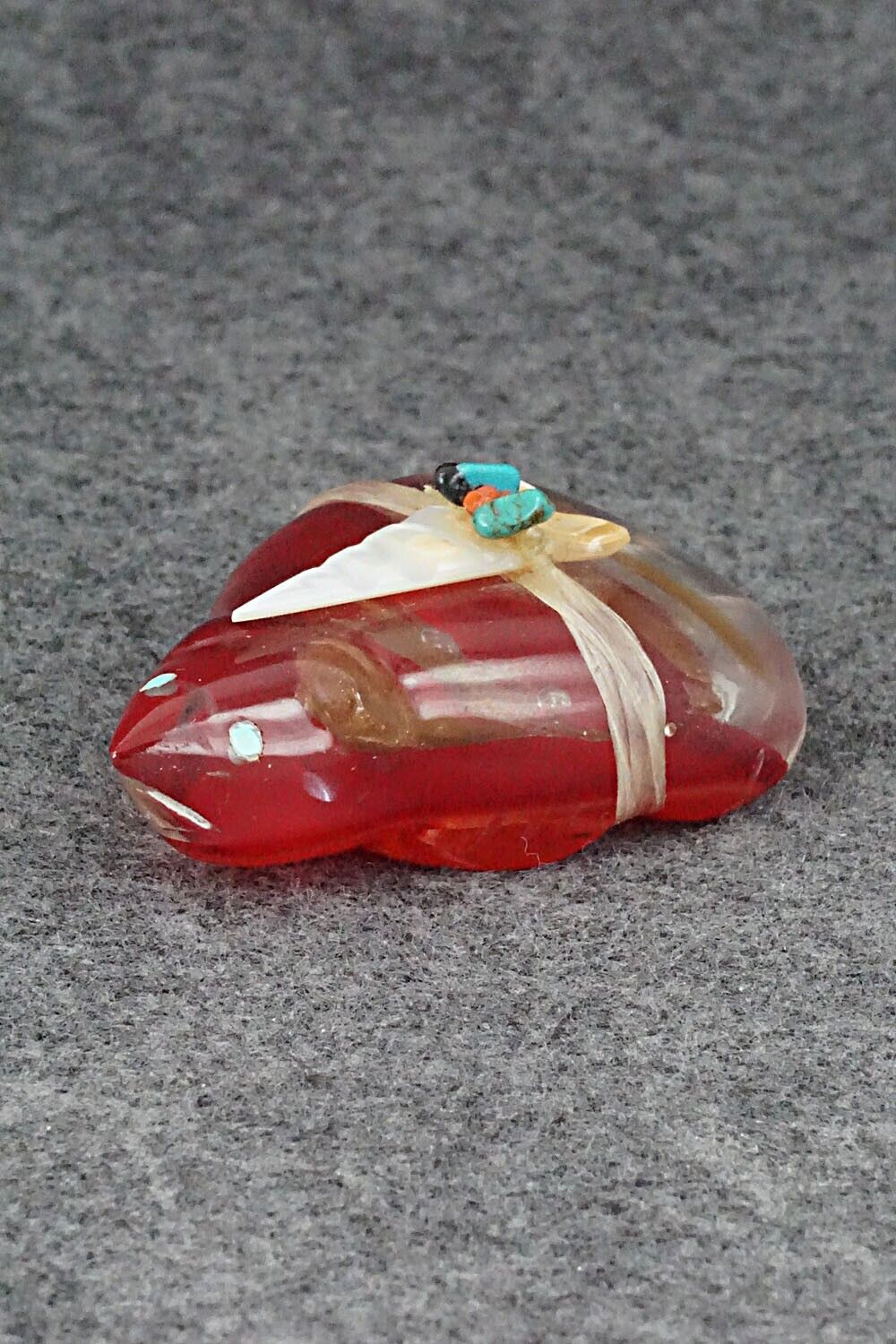 Badger Zuni Fetish Carving - Leland Boone