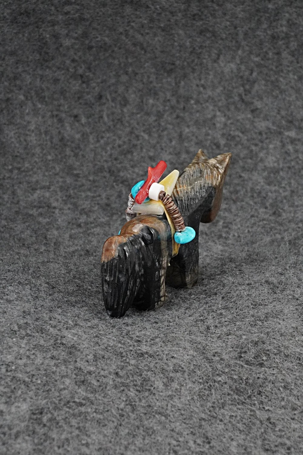 Horse Zuni Fetish Carving - Rodney Laiwakete