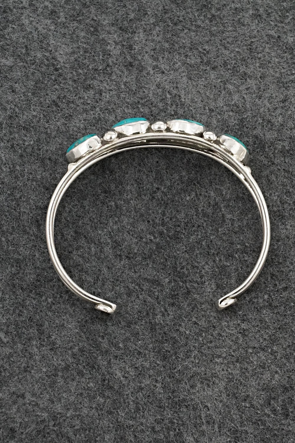 Turquoise & Sterling Silver Bracelet - Priscilla Reeder