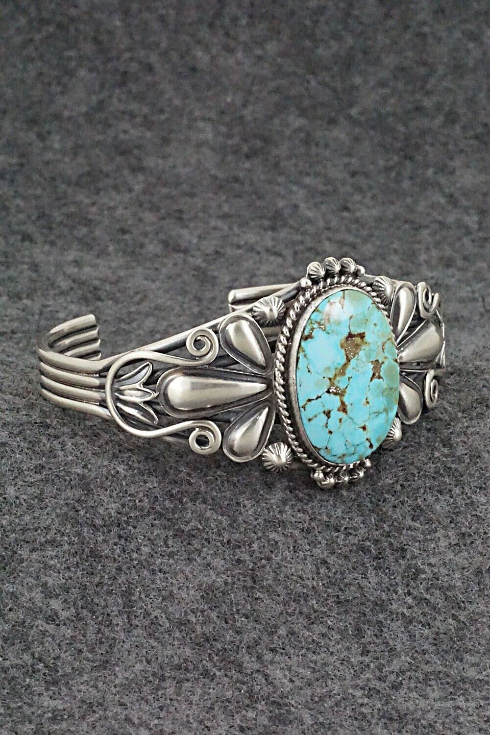 Turquoise & Sterling Silver Bracelet - Derrick Gordon