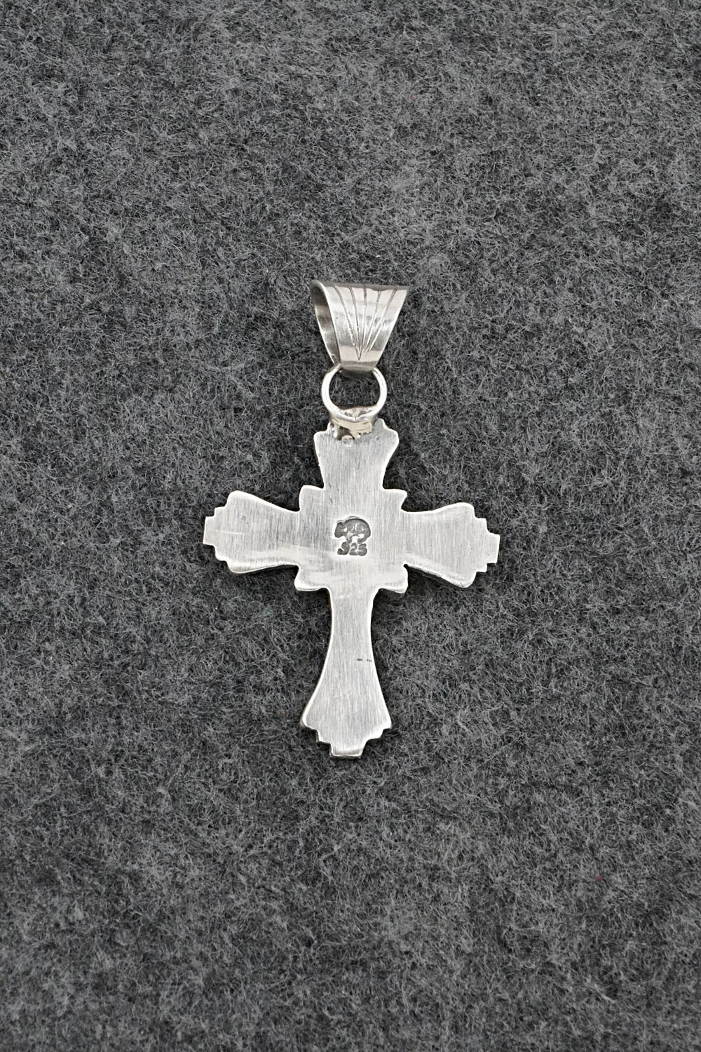 Turquoise & Sterling Silver Pendant - Robertson Martinez