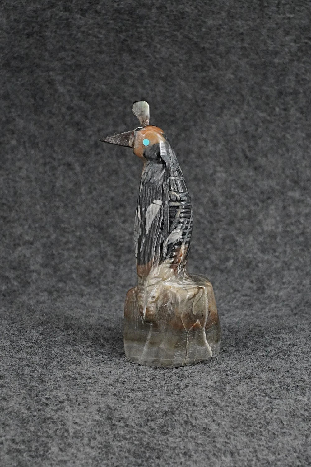 Quail Zuni Fetish Carving - Darrin Boone