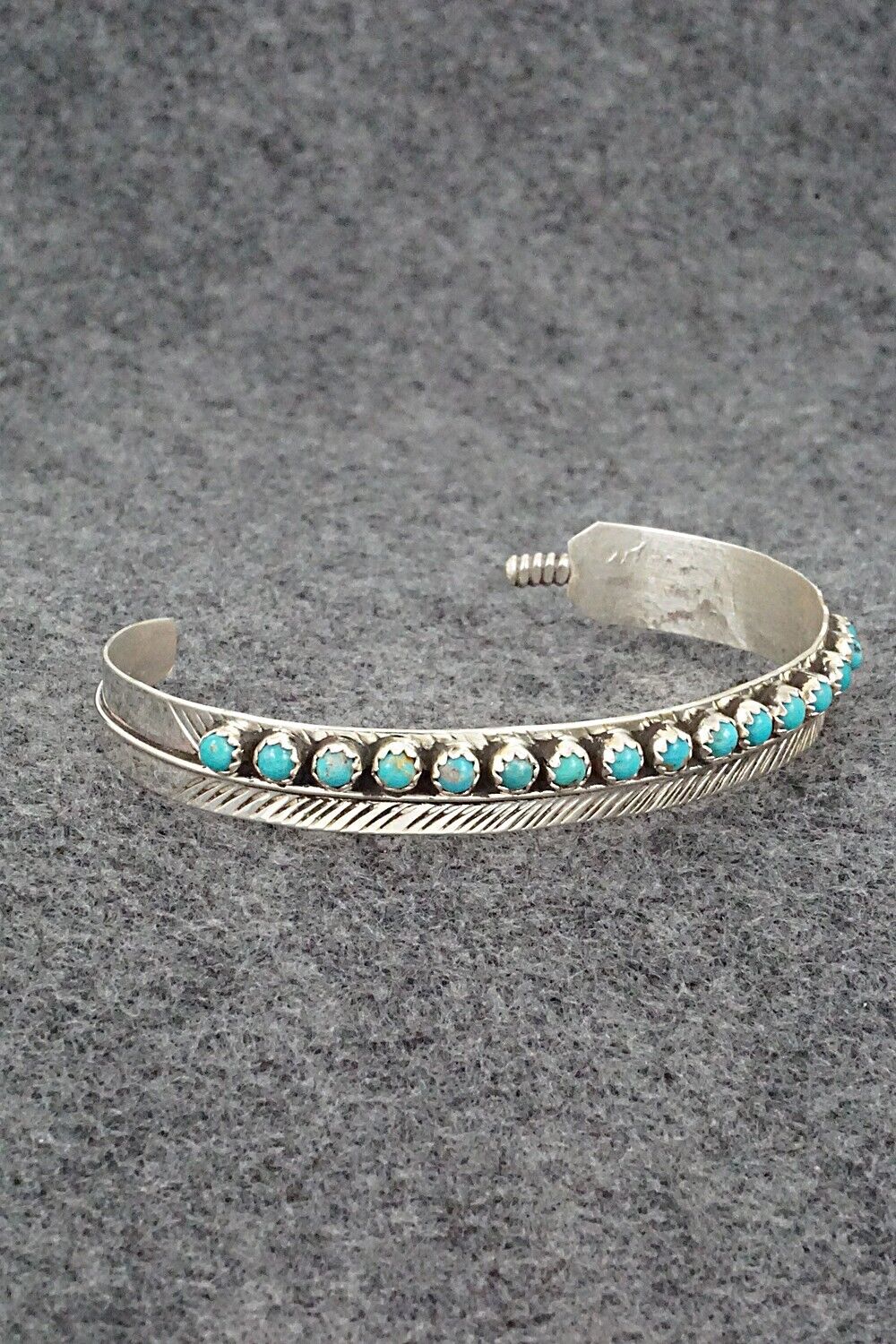 Turquoise and Sterling Silver Bracelet - Aaron Davis