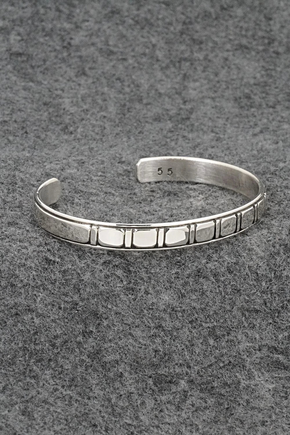 Sterling Silver Bracelet - Jonathan Nez