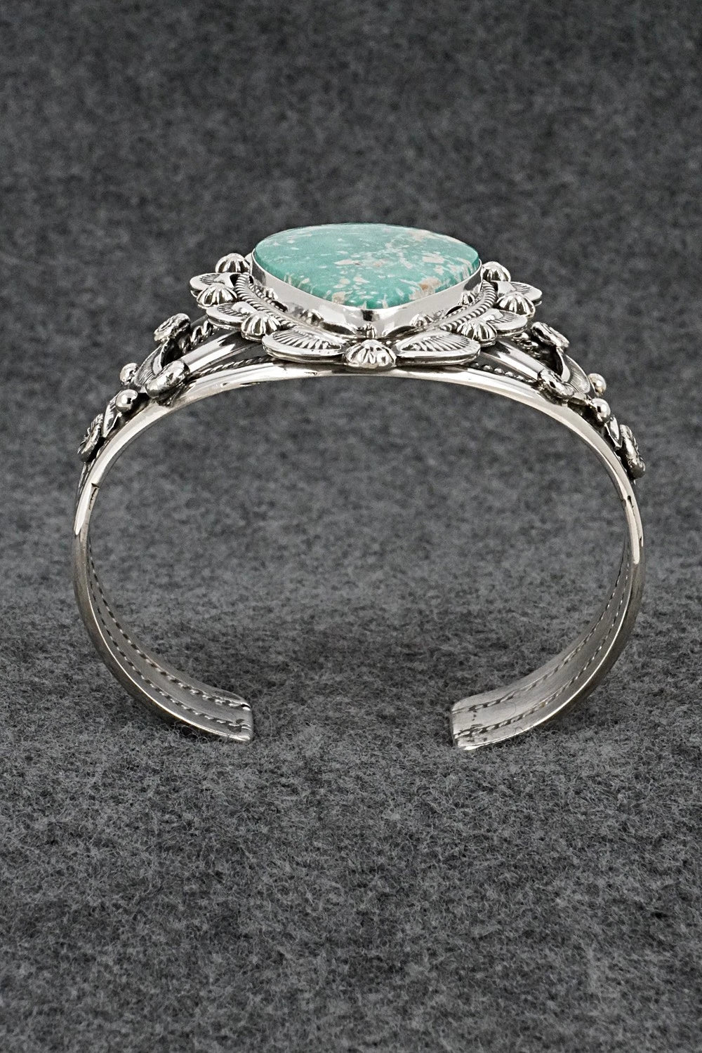 Turquoise & Sterling Silver Bracelet - Lucinda Linkin