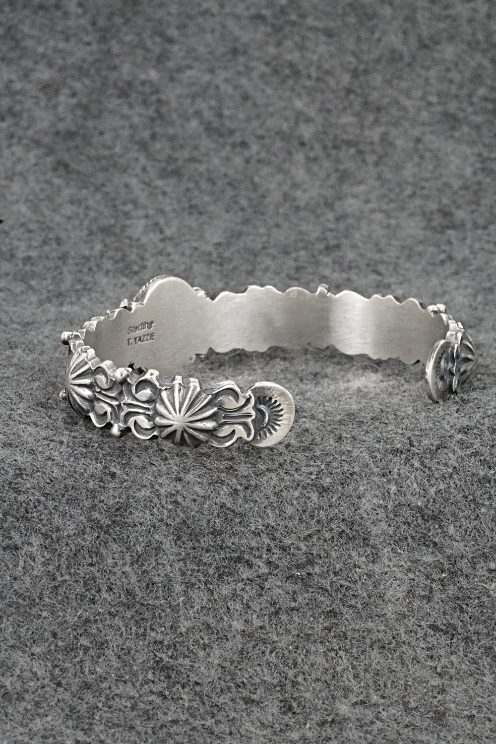 Turquoise & Sterling Silver Bracelet - Thomas Yazzie