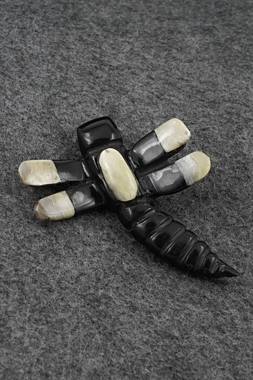 Dragonfly Zuni Fetish Carving - Justin Red Elk
